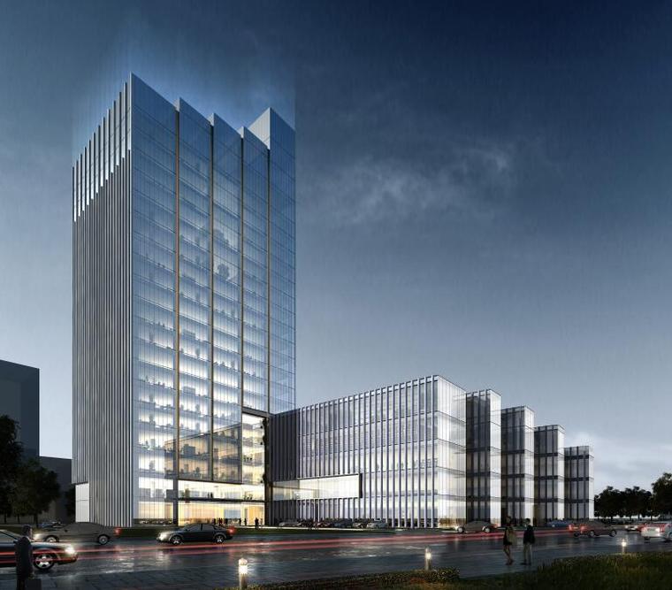 [江西]现代风格企业办公楼建筑方案文本设计