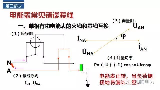 电能表接线方式以及常见的10种错误接线_12