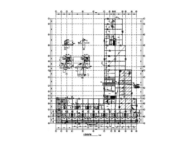 11层框剪结构施工图资料下载-11层框剪结构口腔医院建筑结构施工图（2016）