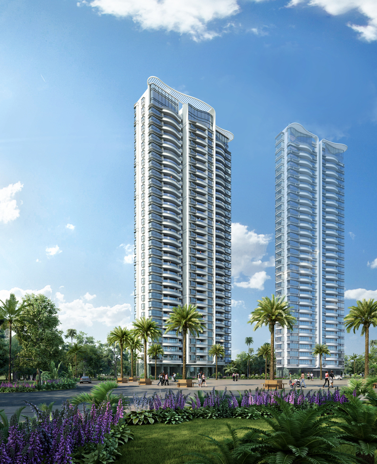 [广东]珠海华发绿洋湾滨海豪宅建筑模型设计(现代风格)
