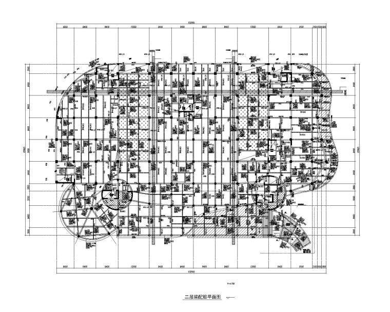 四川图书馆建筑结构图纸资料下载-8层框剪结构图书馆建筑结构施工图(2016)