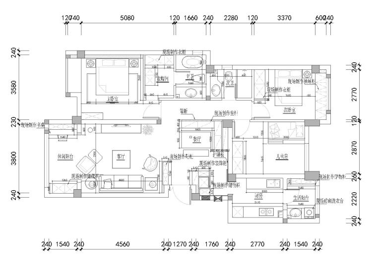 清包工装修合同范本资料下载-[成都]第五届艺术设计大赛参赛作品+实景图