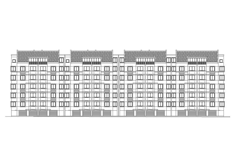 居住区建筑施工图详图资料下载-[山东]临沂高新区涑河居住区住宅建筑施工图