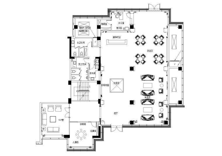 1300展厅室内设计资料下载-[浙江]绿城-临平玉园销售展厅施工图+效果图