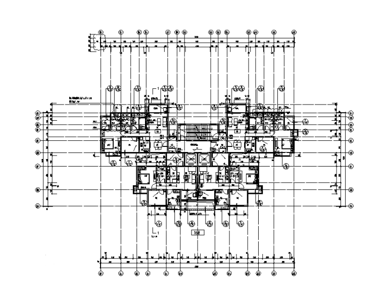 中式仿古屋檐施工图资料下载-大型商业及办公塔楼强弱电施工图（2016）