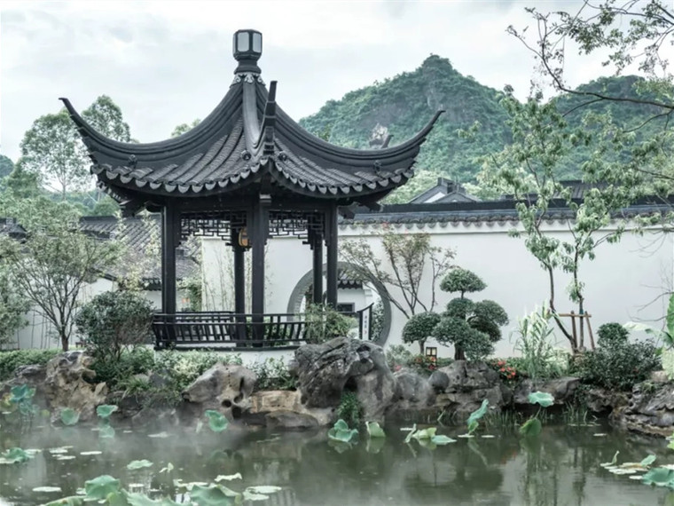 南宁招商十里云裳示范区景观