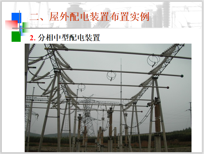 配电装置基础知识讲义 48页-分相中型配电装置