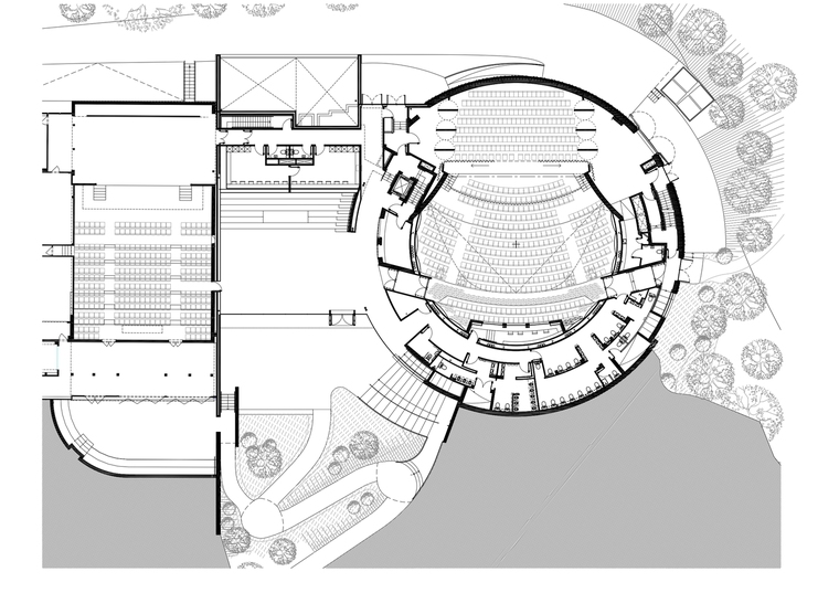 英国G.W. Annenberg 表演艺术中心-Proposed_Ground_Floor_Plan_200_page-0001