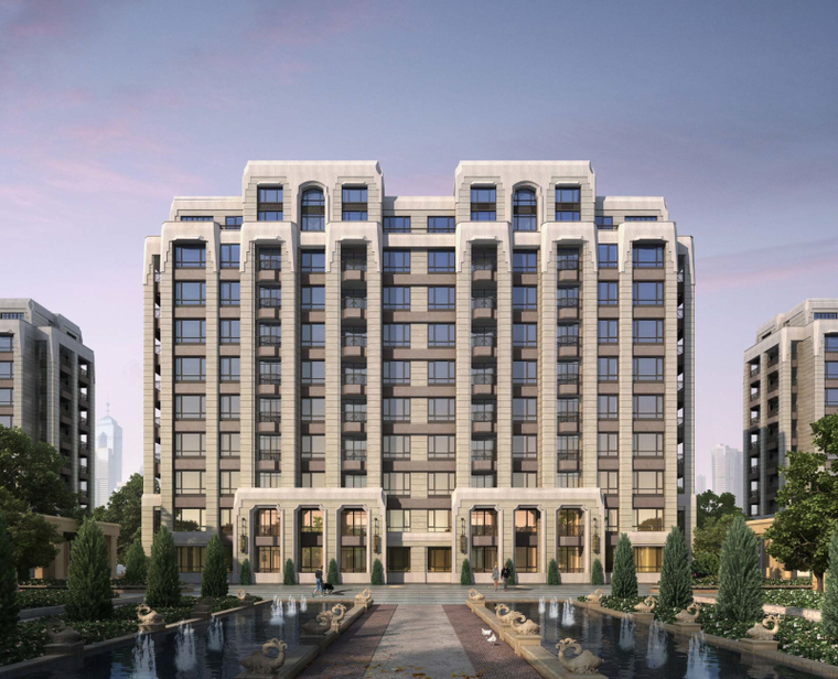 葛洲坝·虹桥紫郡公馆 大都会新古典 住宅项目 (3)