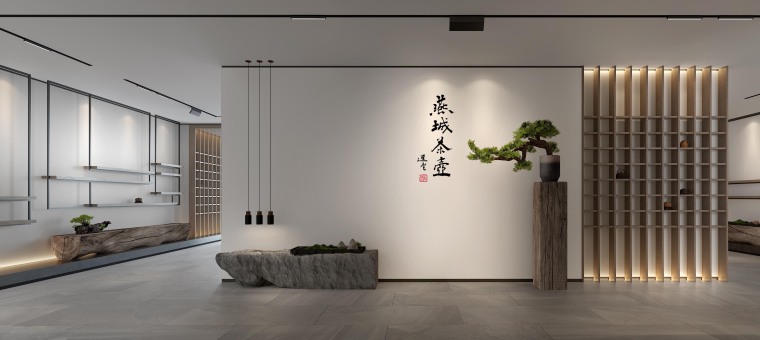 茶公司展示空间设计资料下载-大思设计未来空间  |“燕城茶壶”大师作品