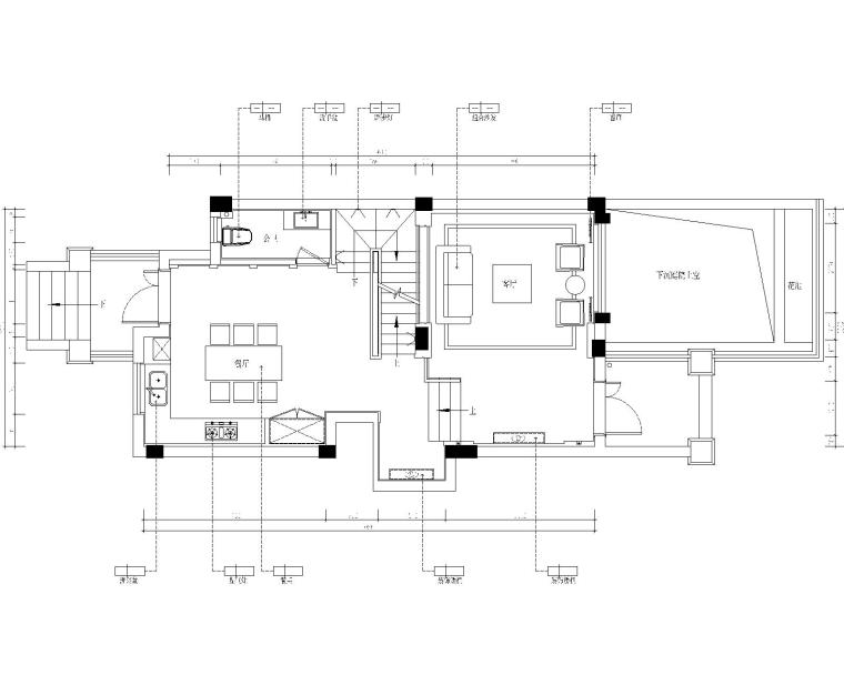 住宅室内装修图下载资料下载-保亿丽景英郡三居室样板房室内装修施工图