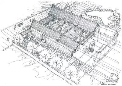 徽派建筑墙壁资料下载-绿色建筑古今孰好？