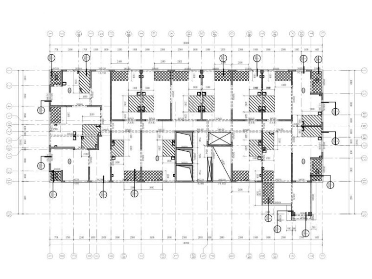 某小区一号楼全套施工图纸资料下载-14栋剪力墙+框架结构住宅楼项目结构施工图