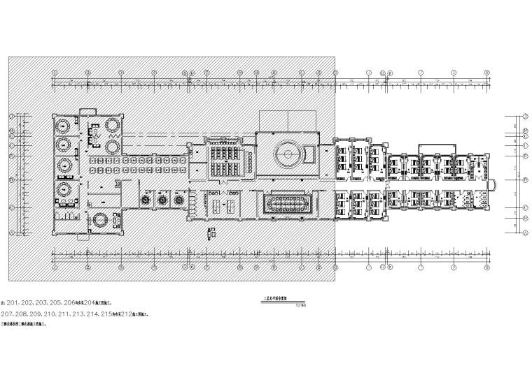 综合办公类资料下载-[黑龙江]日月峡服务区综合楼施工图+效果图