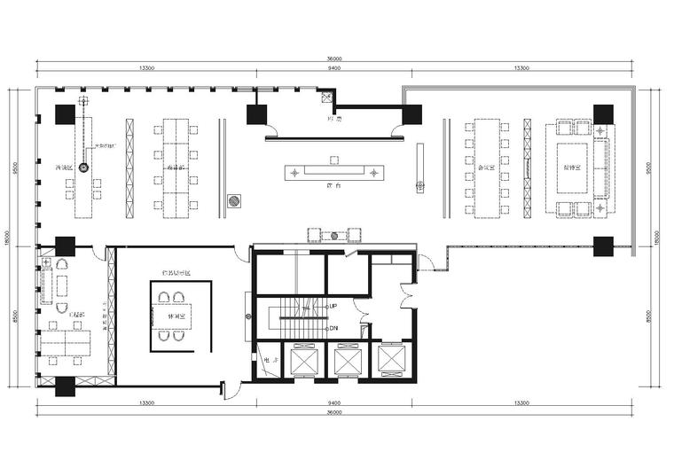 办公室室内装饰施工资料下载-[山东]临沂叙品办公室装饰施工图+实景拍摄