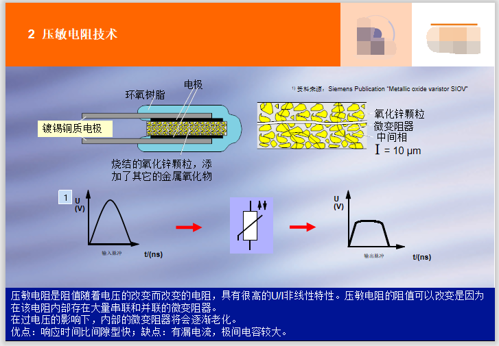 obo防雷器及应用  72页-压敏电阻技术