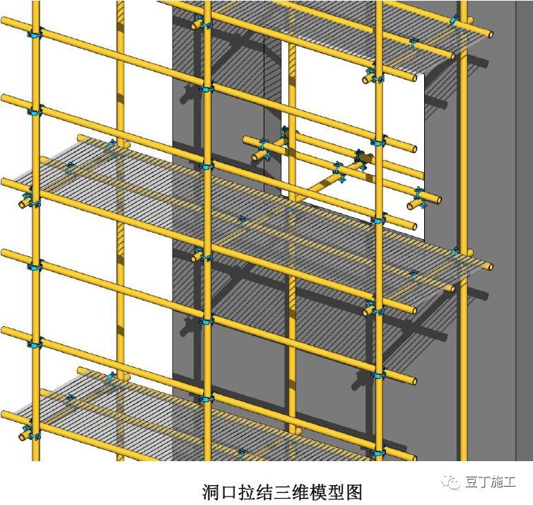 大神绘制的全套脚手架三维构造图_3