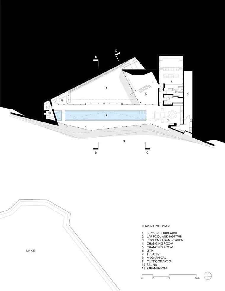 建筑平面的点线面表达资料下载-30 张干净的建筑平面表达