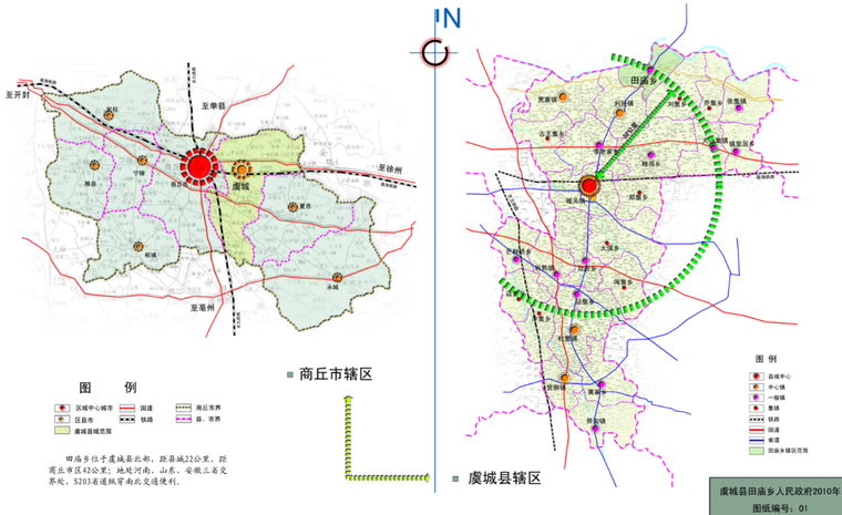 [河南]虞城县田庙乡总规图纸(2010-2030)