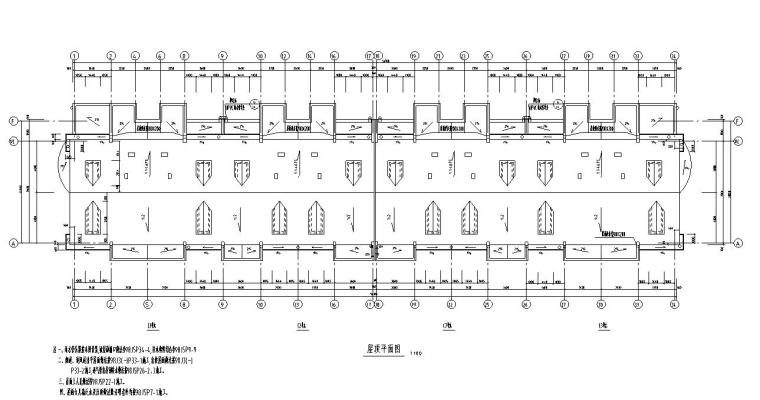 5层住宅楼建筑设计图资料下载-5层4单元每单元2户住宅楼设计图