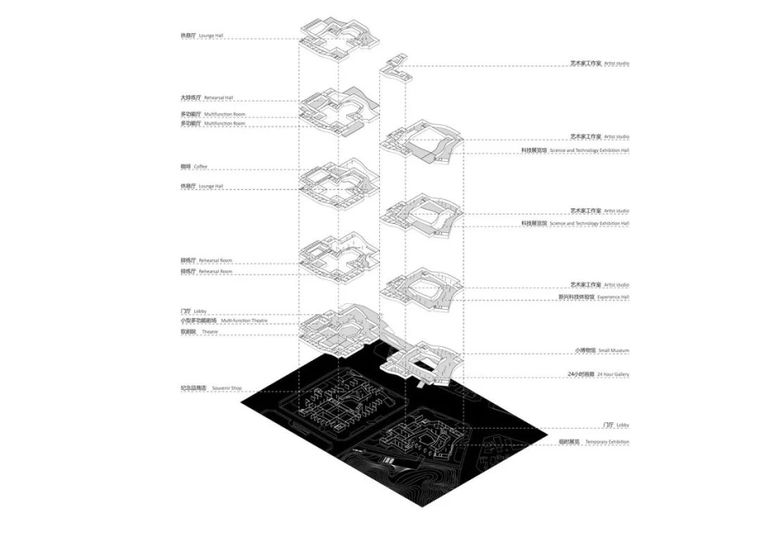 深圳坂雪岗艺术中心中标候选方案_5