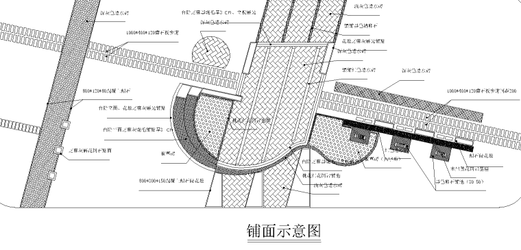 现代中式花园CAD资料下载-花园CAD施工图纸