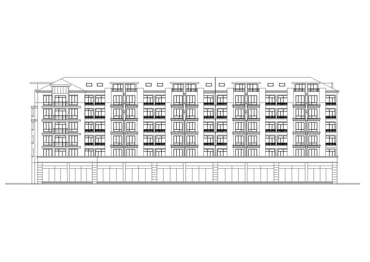 某小区节能工程实例资料下载-[广东]天海花园小区住宅楼建筑施工图