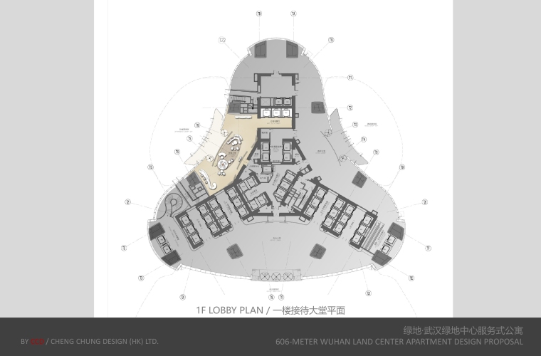 集艾设计绿地概念设计资料下载-CCD-武汉绿地总裁公馆建筑效果图+概念方案