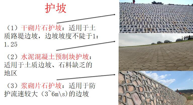 护面墙与护坡的区别图片