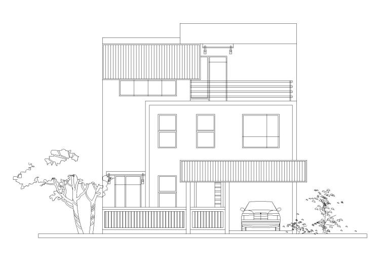改善型住宅模型资料下载-新世纪安居型农村住宅建筑施工图