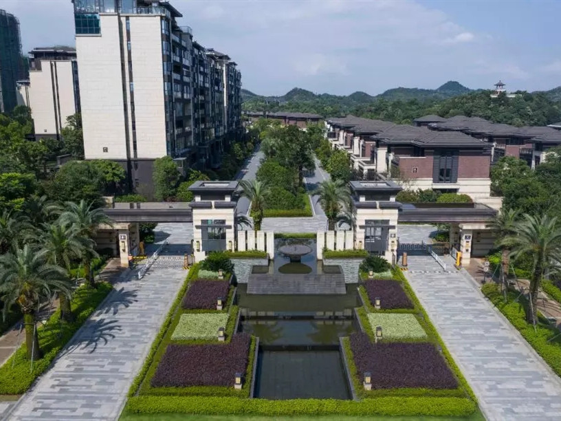 宜春港中旅公元住宅景观