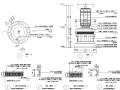 景观细部施工图|高端景观灯柱四详图