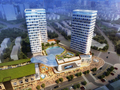 [江苏]现代风格商业综合体建筑模型设计