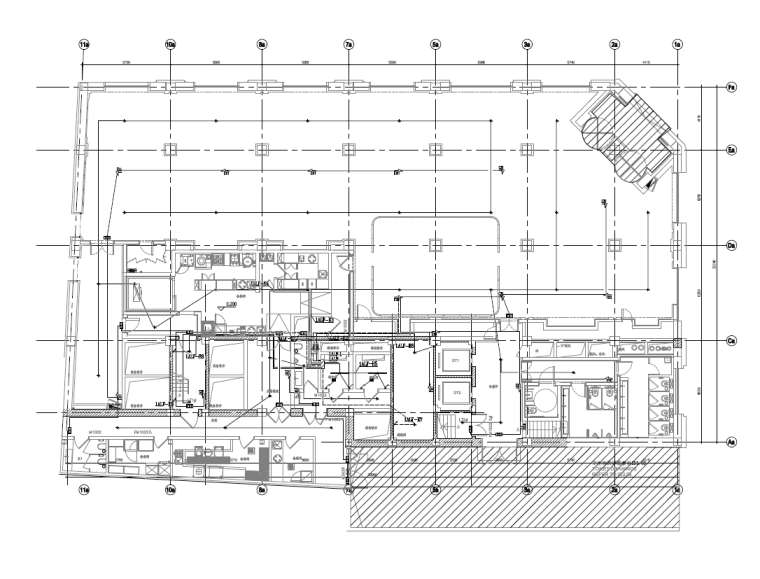 配电柜电气施工图资料下载-上海老旧建筑室内装修工程电气施工图