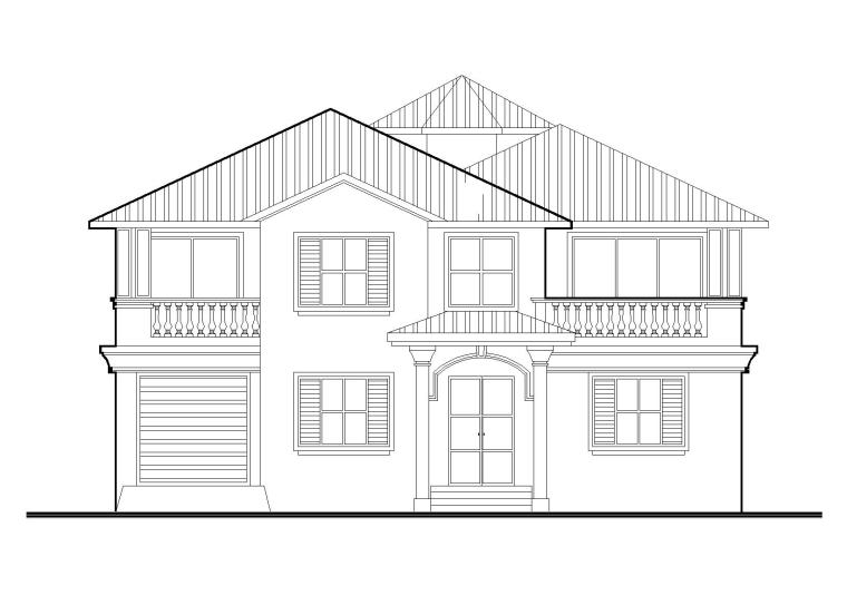 别墅三期户型图资料下载-框架结构二层别墅全套施工图（CAD）