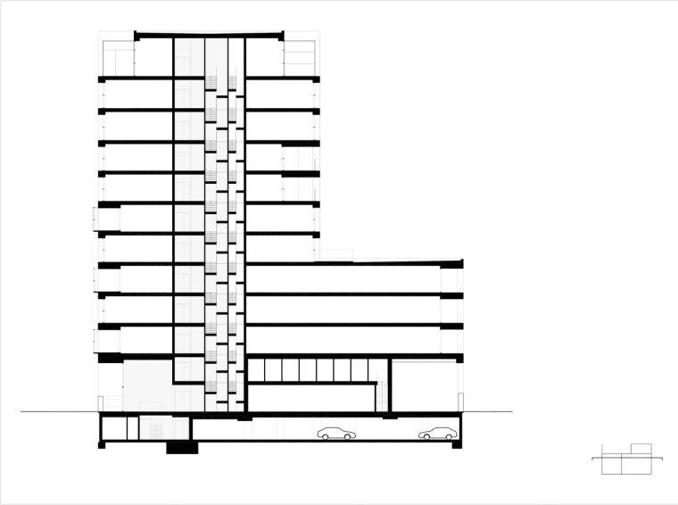 荷兰框架住宅楼-Section_1