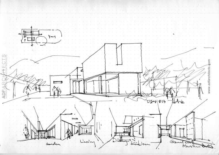 韩国Dansanli别墅-Sketch-2