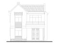单家独院式别墅建筑施工图（CAD）
