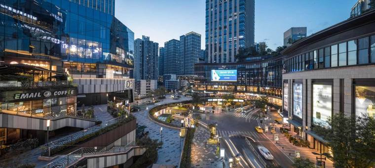 重庆龙湖时代天街d馆景观