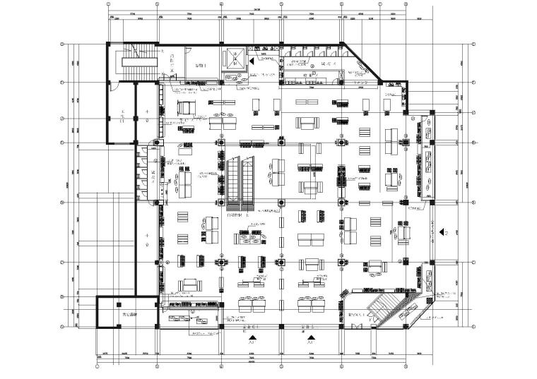 茶叶店装修效果资料下载-[武汉]美特斯邦威武汉旗舰店施工图+效果图