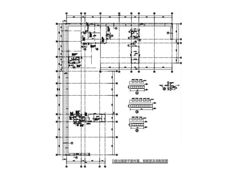 高层办公塔楼施工图资料下载-[广东]4栋框支剪力墙办公塔楼结构施工图