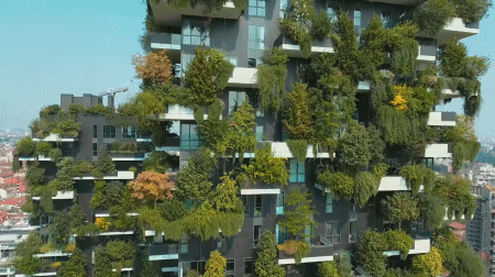1000平米花园设计资料下载-第四代住房-空中花园住宅