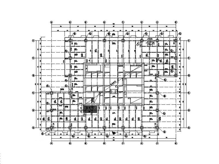 100m办公楼核心筒资料下载-200m以上框筒结构酒店及办公楼结构施工图