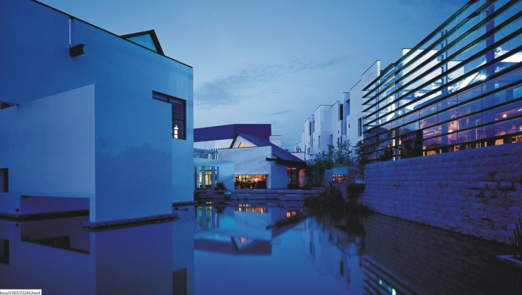 [广东]知名地产第五园商业街建筑模型设计-深圳知名地产第五园商业街部分 (6)