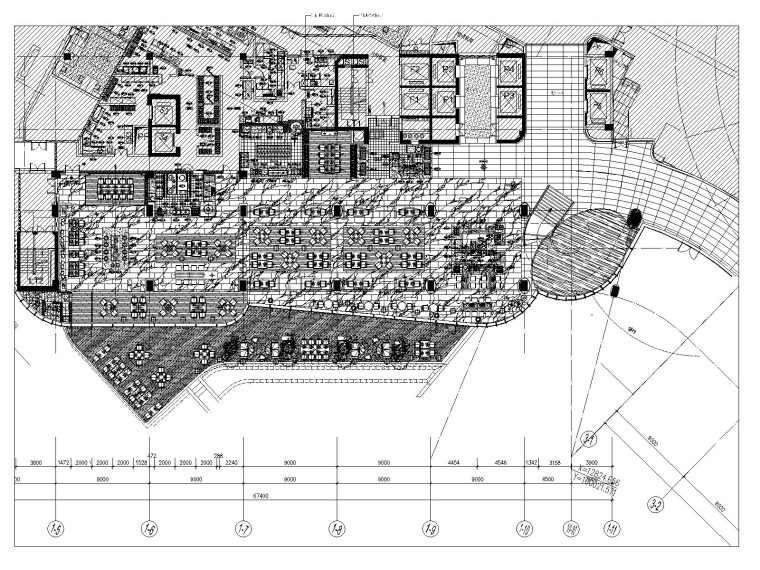 泳池方案图资料下载-[广东]希尔顿南海酒店主楼施工图+设计方案