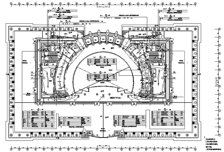 [知名院]上海超高层金融办公综合楼电气施工-照明平面图