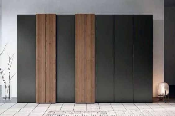 石材钢架基层资料下载-暗门3种饰面材料“石材/木饰面/壁纸”工艺