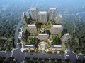 [陕西]新中式风格展示区建筑模型设计