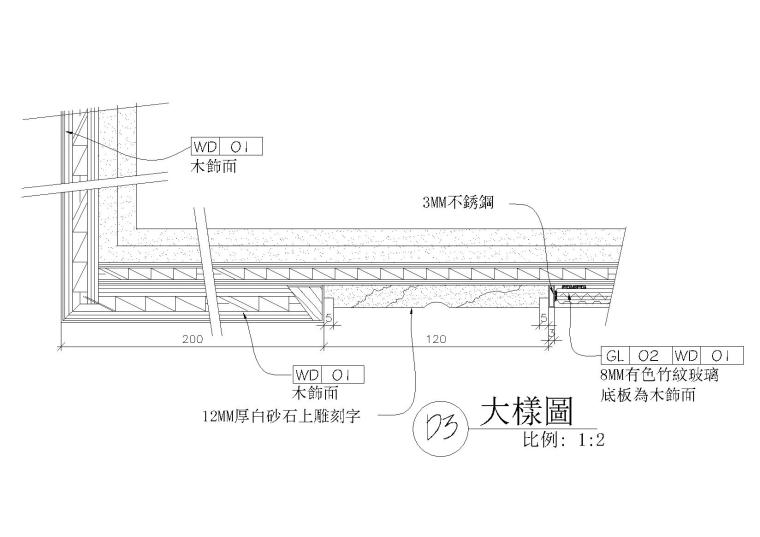 节点分析14：走廊参考-走廊参考大样图3