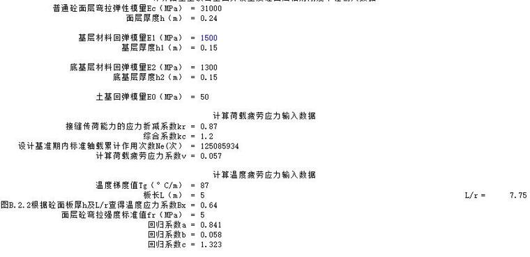 路面计算表格资料下载-屈原至汨罗公路-路面计算书